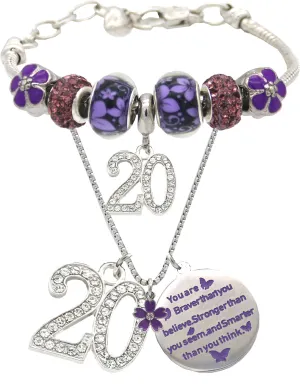 20 Years Old, 20 Year Old Birthday Decorations, 20th Birthday Gifts for Women, Happy