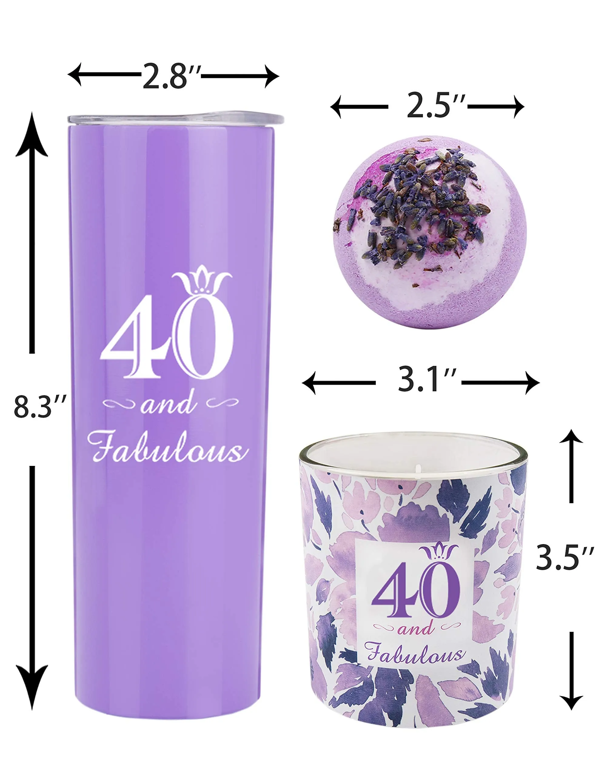 40th Birthday Tumbler, 40th Birthday Gifts for Women, 40 Birthday Gifts, Gifts for 40th