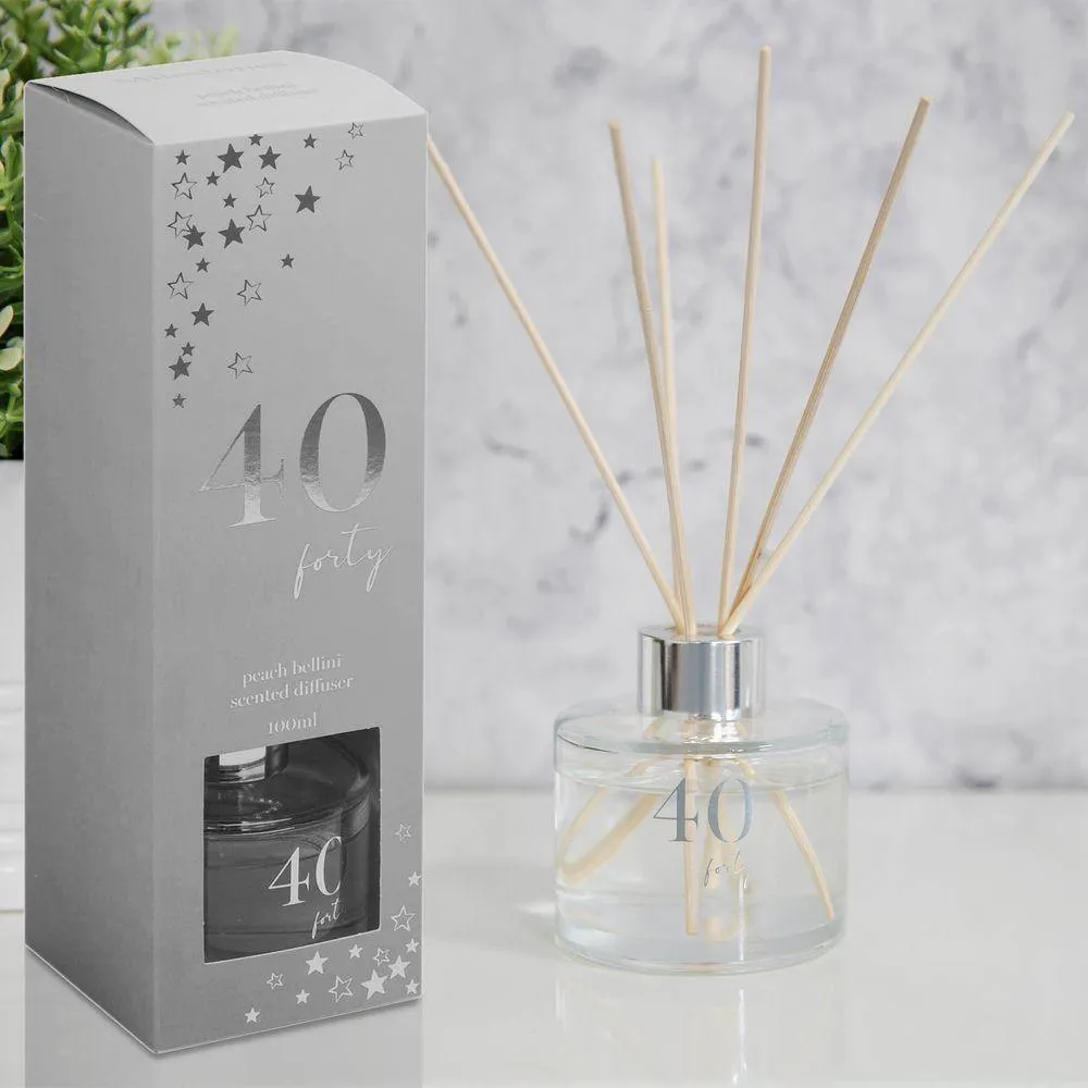 40th Milestone 100ml Reed Diffuser (Widdop)