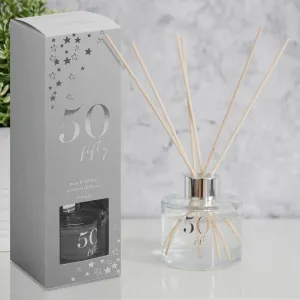 50th Milestone 100ml Reed Diffuser (Widdop)