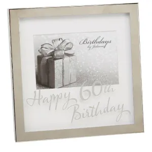 60th 6x4 Mirror Photo Frame (Widdop)