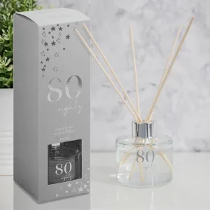 80th Milestone 100ml Reed Diffuser (Widdop)