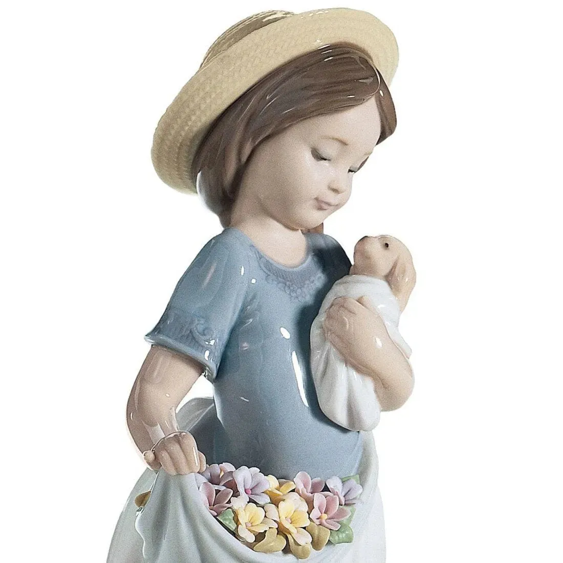 A Romp In The Garden Girl Figurine Type 626 (Lladro Special Order)