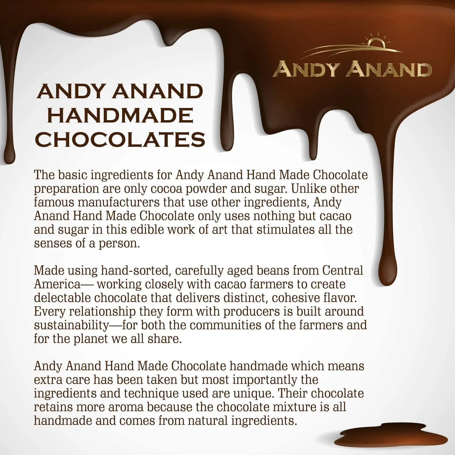 Andy Anand Chocolate Coffee & Crème Espresso Beans 1 lbs, Chocolate Love: Gift Box for the Chocolate Enthusiast