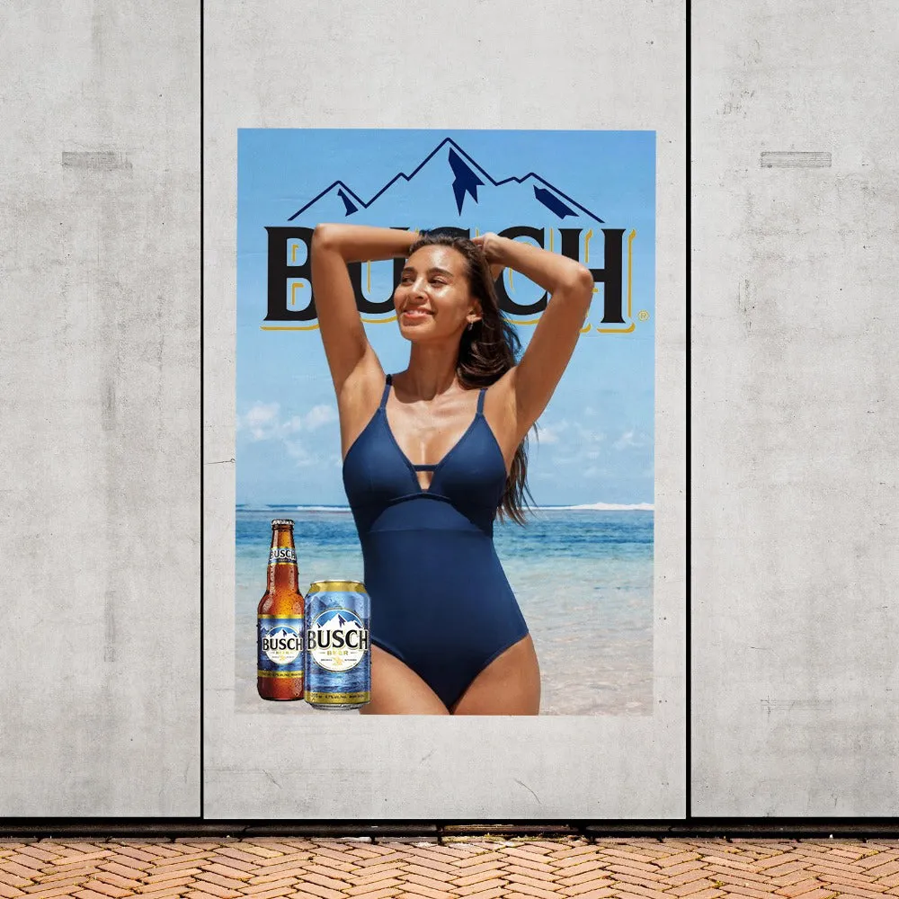 Anheuser-Busch Customized Beer Posters Wall Paintings Stylish Retro Posters Surprise gifts