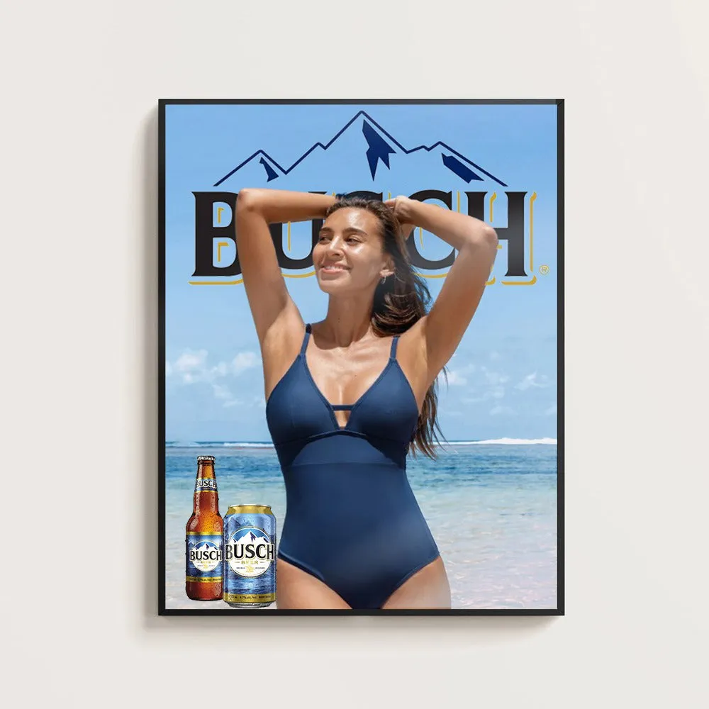 Anheuser-Busch Customized Beer Posters Wall Paintings Stylish Retro Posters Surprise gifts