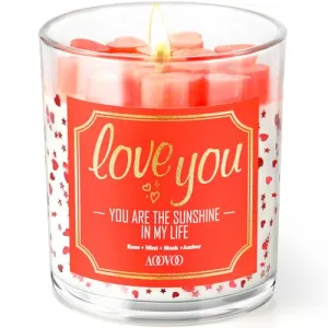 AOOVOO Valentine's Day Love You Candle