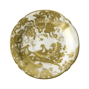 Aves Gold - Tea Saucer (Royal Crown Derby)