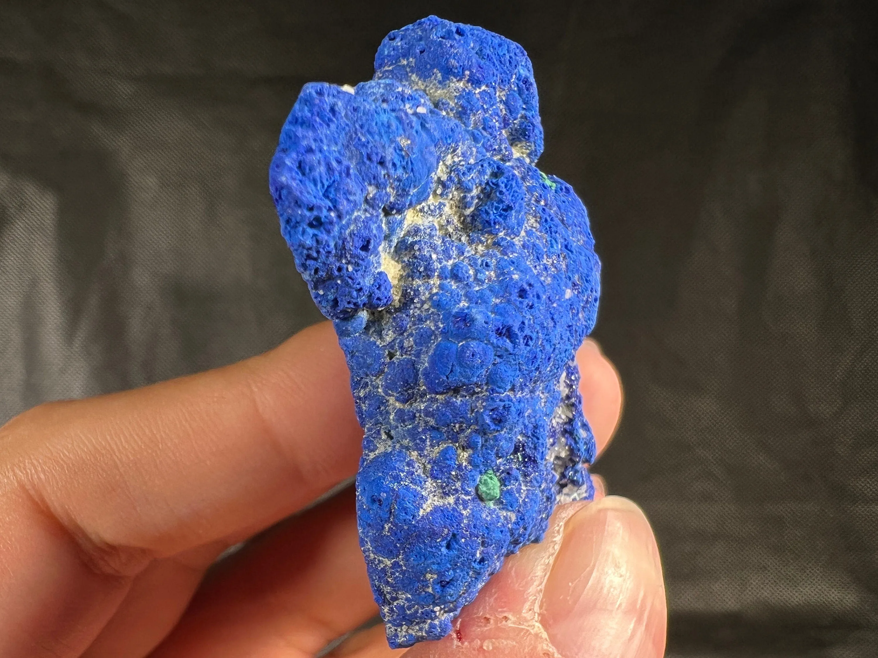 AZURITE Raw Crystal Nodule - Geode, Housewarming Gift, Home Decor, Raw Crystals and Stones, 51711