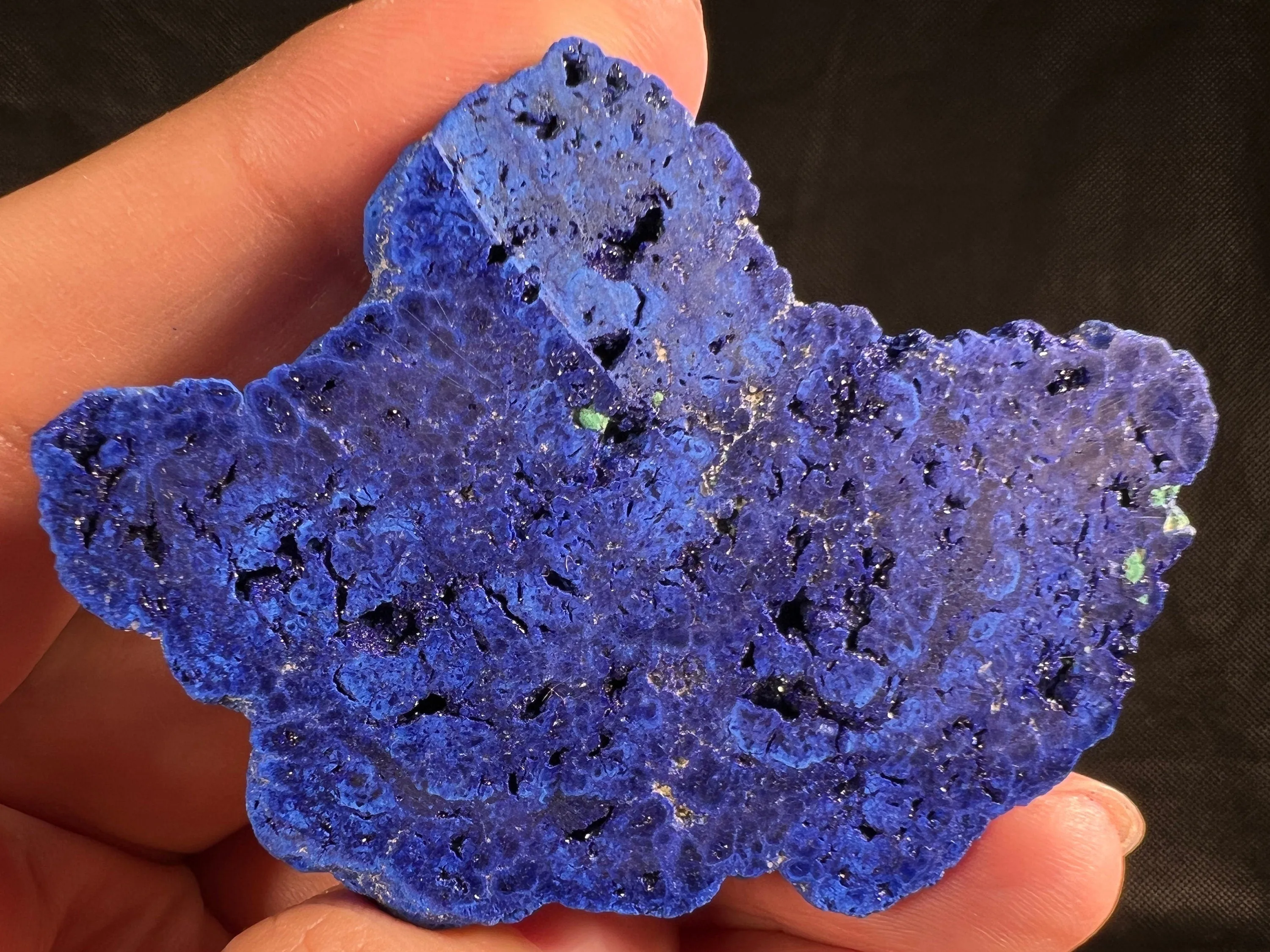 AZURITE Raw Crystal Nodule - Geode, Housewarming Gift, Home Decor, Raw Crystals and Stones, 51711