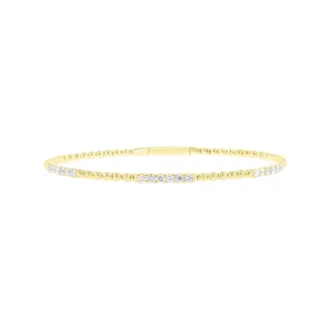 Beloved Station Diamond Bangle Bracelet