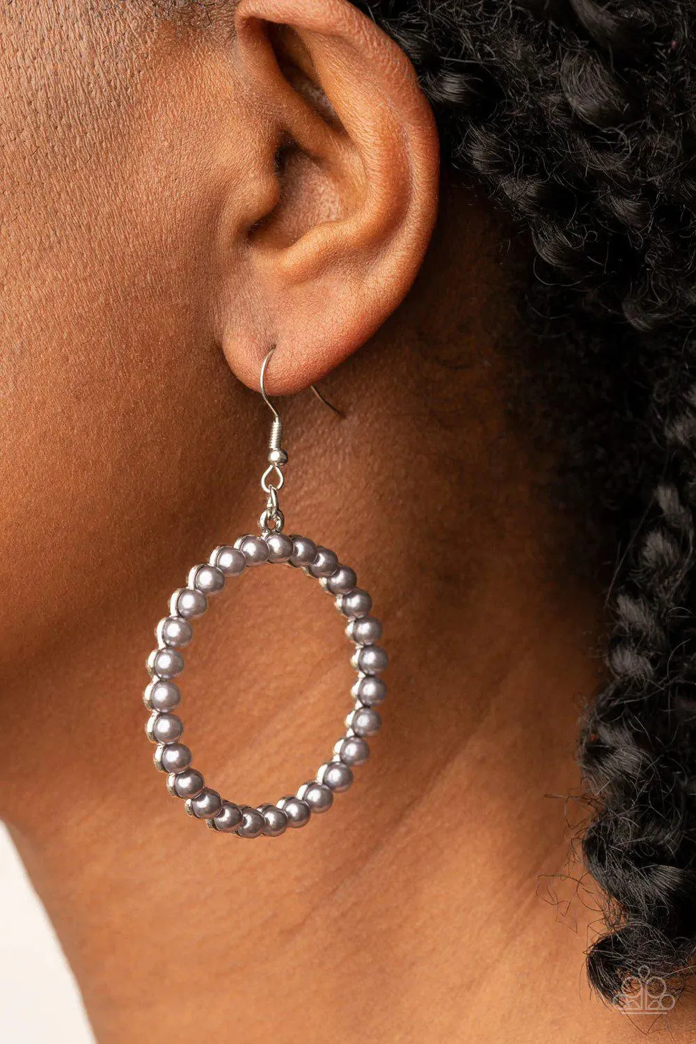 Can I Get A Hallelujah Silver Earrings - Paparazzi Accessories