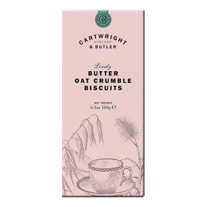 Cartwright & Butler Butter Oat Crumble Biscuits, 180g