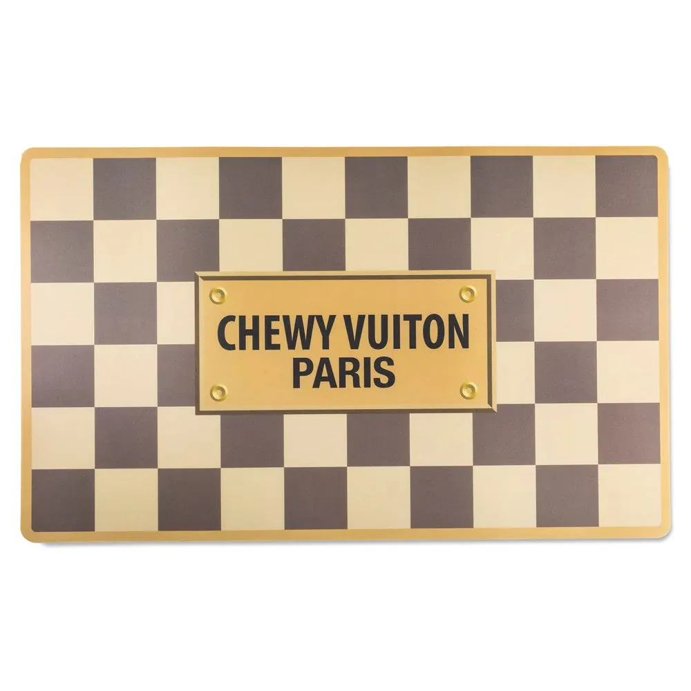 Checker Chewy Vuiton Placemat