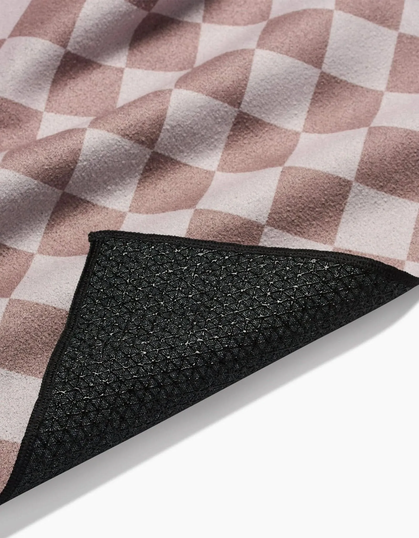 Chic Checker Yoga Towel