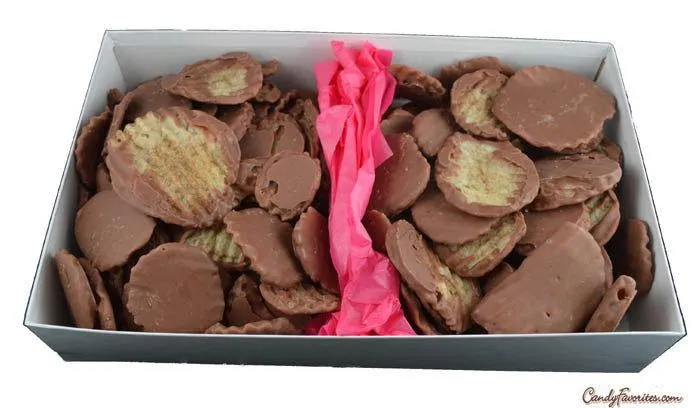 Chocolate Covered Potato Chips 1 Pound Box