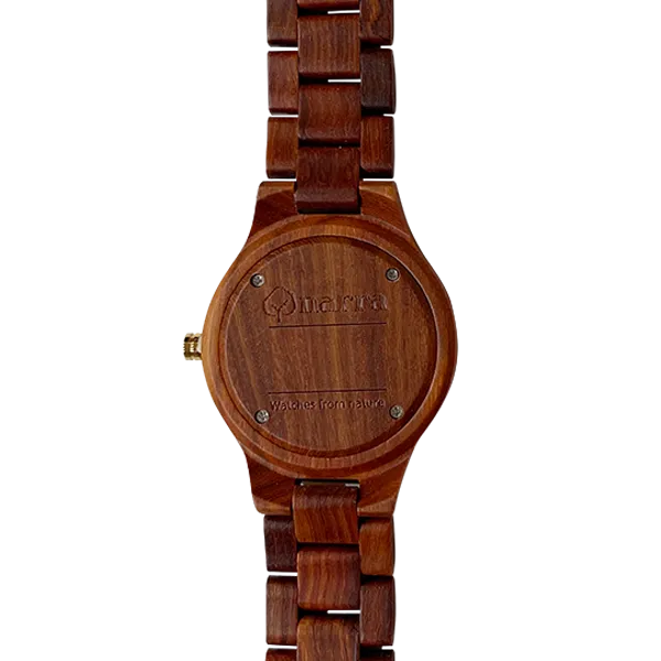 Classic Dawn in Red Sandalwood and White (NW01)