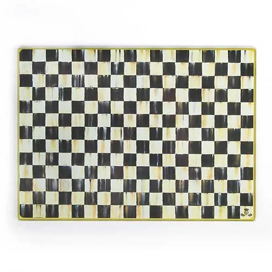 Courtly Check Cutting Board - Large (Mackenzie Childs)