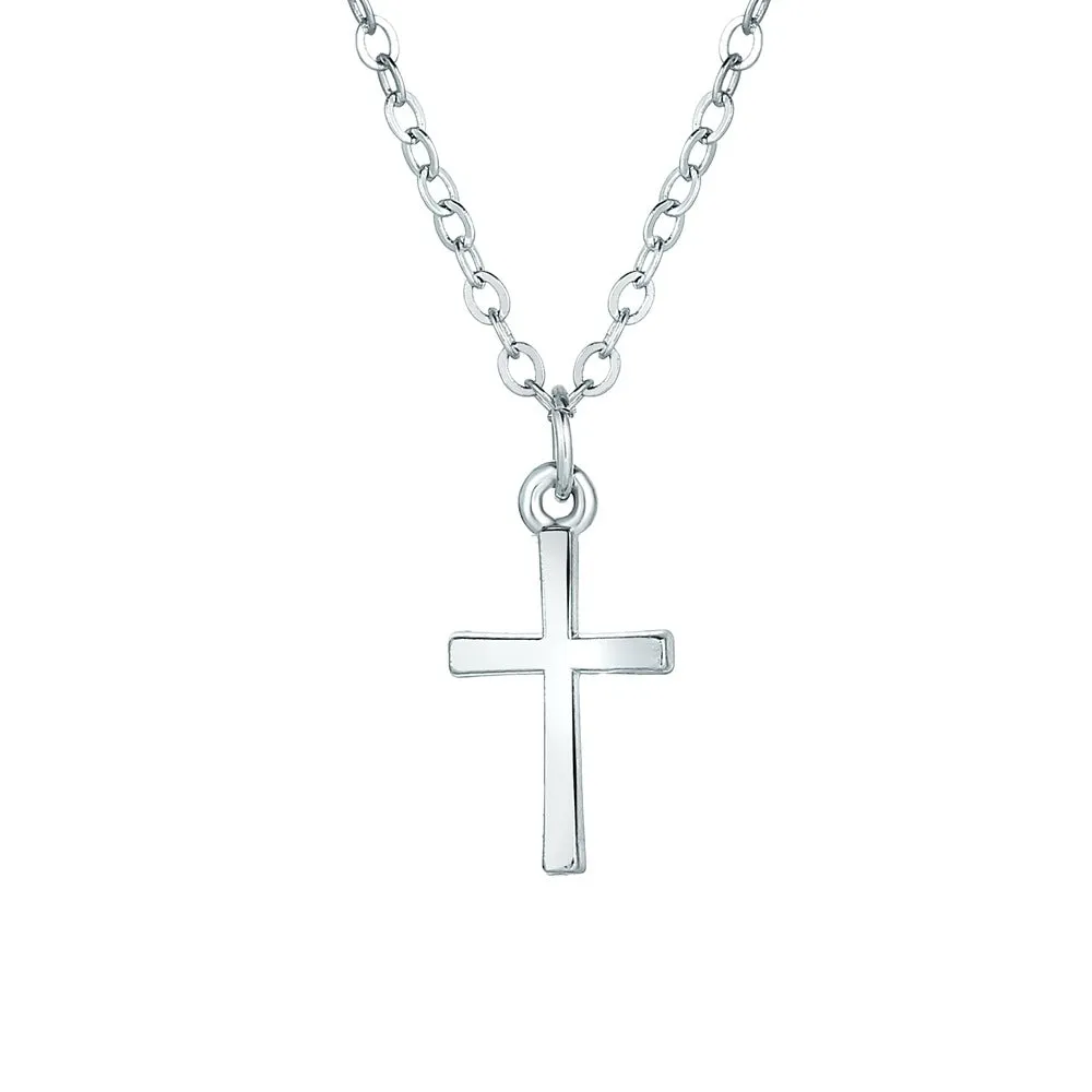 Cross Pendant Creative Simple Stylish Alloy Necklace