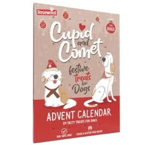 Cupid & Comet Christmas - Advent Calendar for Dogs