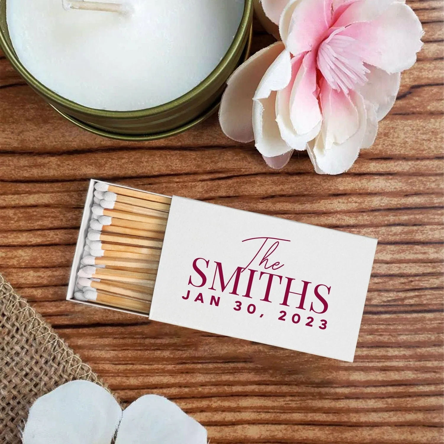 Customized Matchbox Wedding Gifts (3)