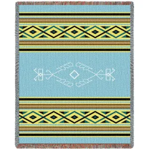 Desert Rain Woven Throw Blanket