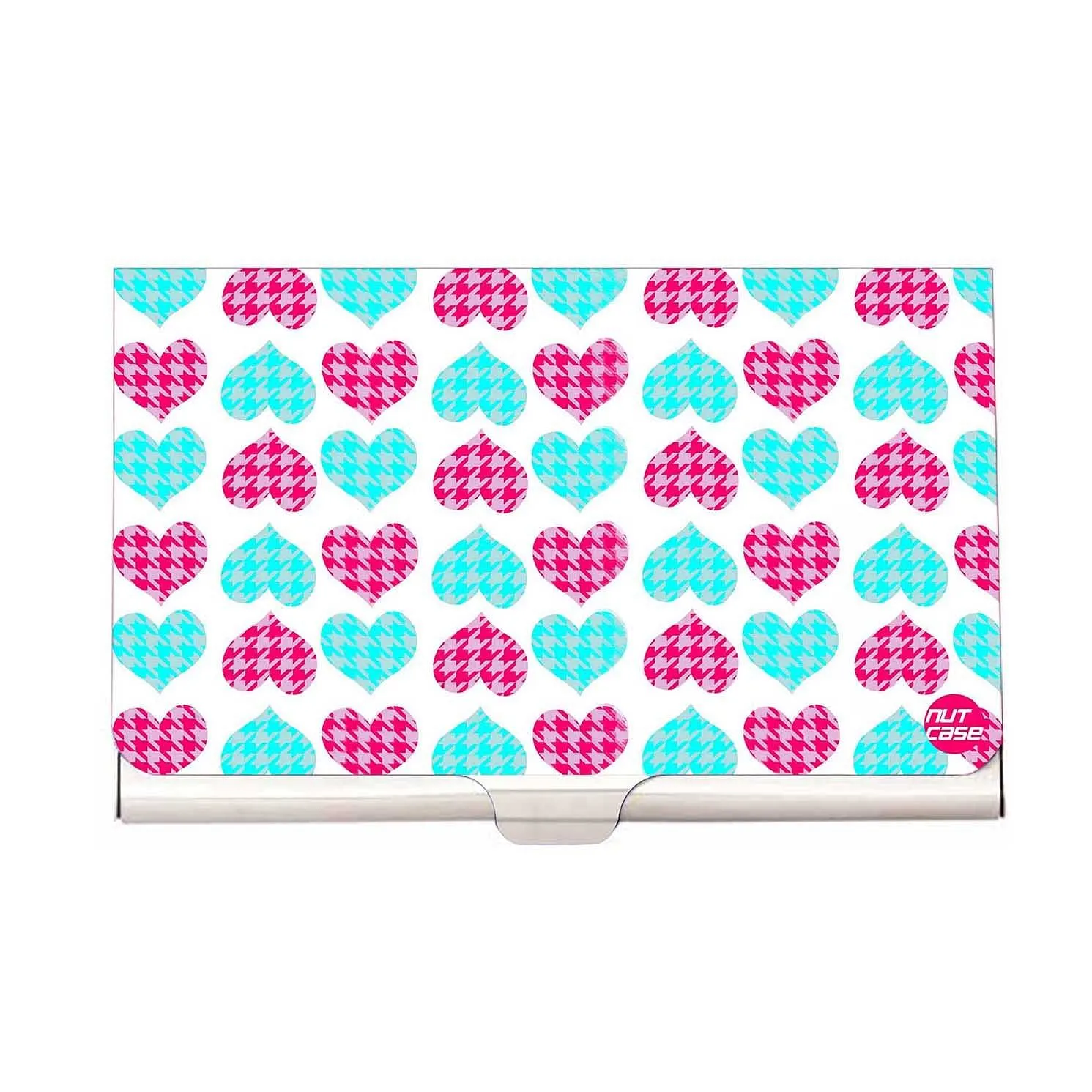 Designer Visiting Card Holder Nutcase - All Heart