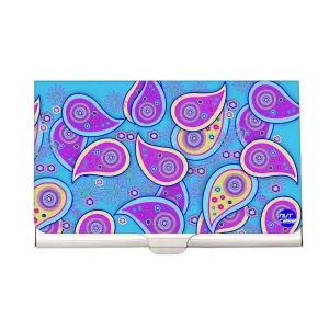 Designer Visiting Card Holder Nutcase - Paisley