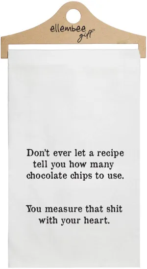 Don't Let Recipe tell how many Chocolate Chips towels