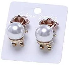 Electomania AAA High Quality Floral Gold Plated Stylish Fancy Party Wear Earrings For Women & Girls