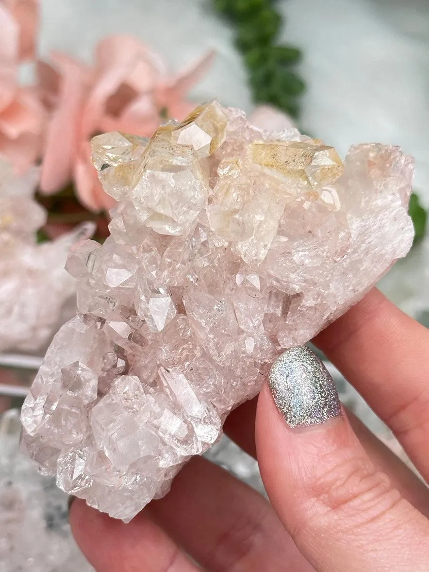 Golden Pink Colombian Quartz