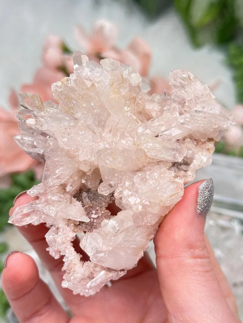 Golden Pink Colombian Quartz