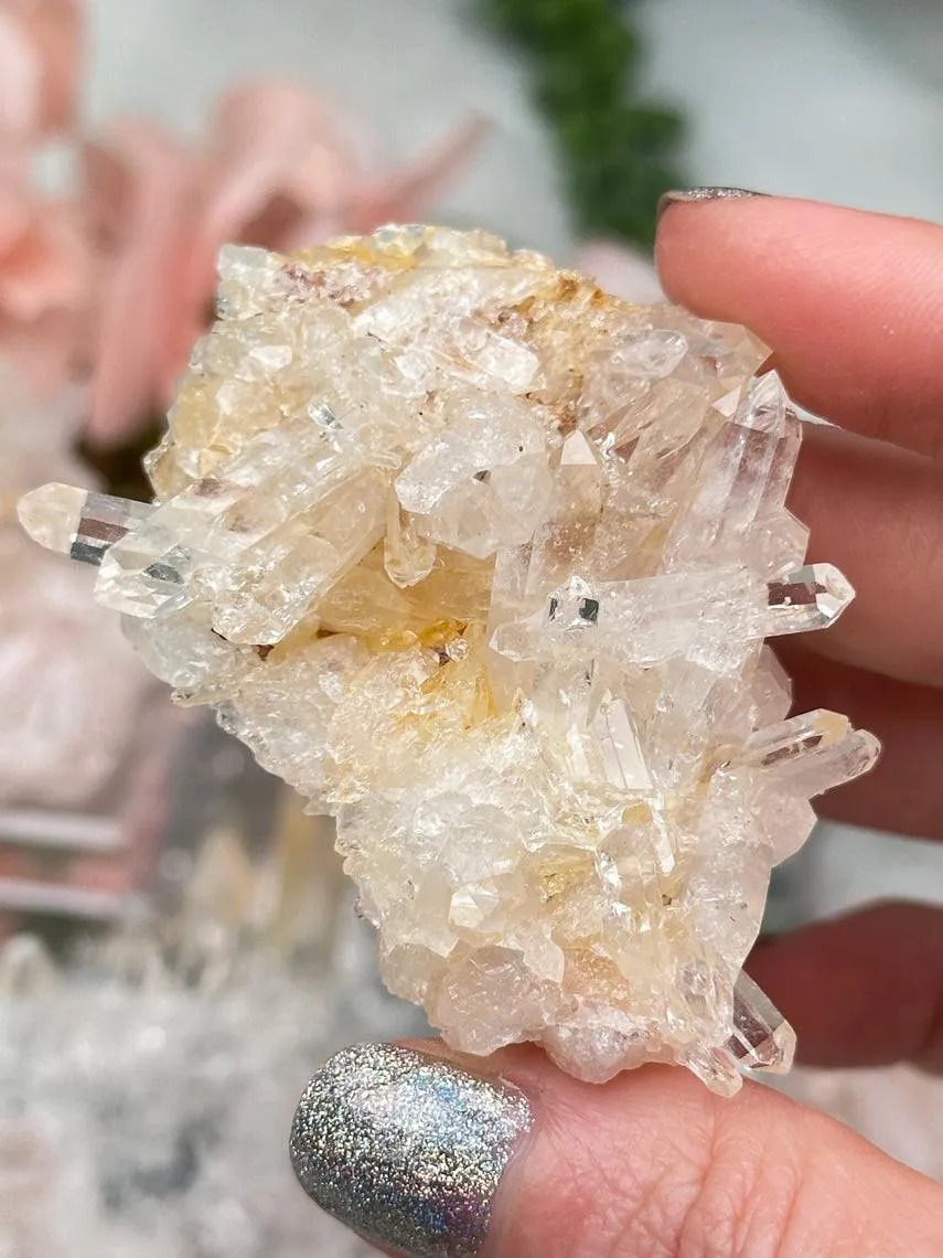 Golden Pink Colombian Quartz