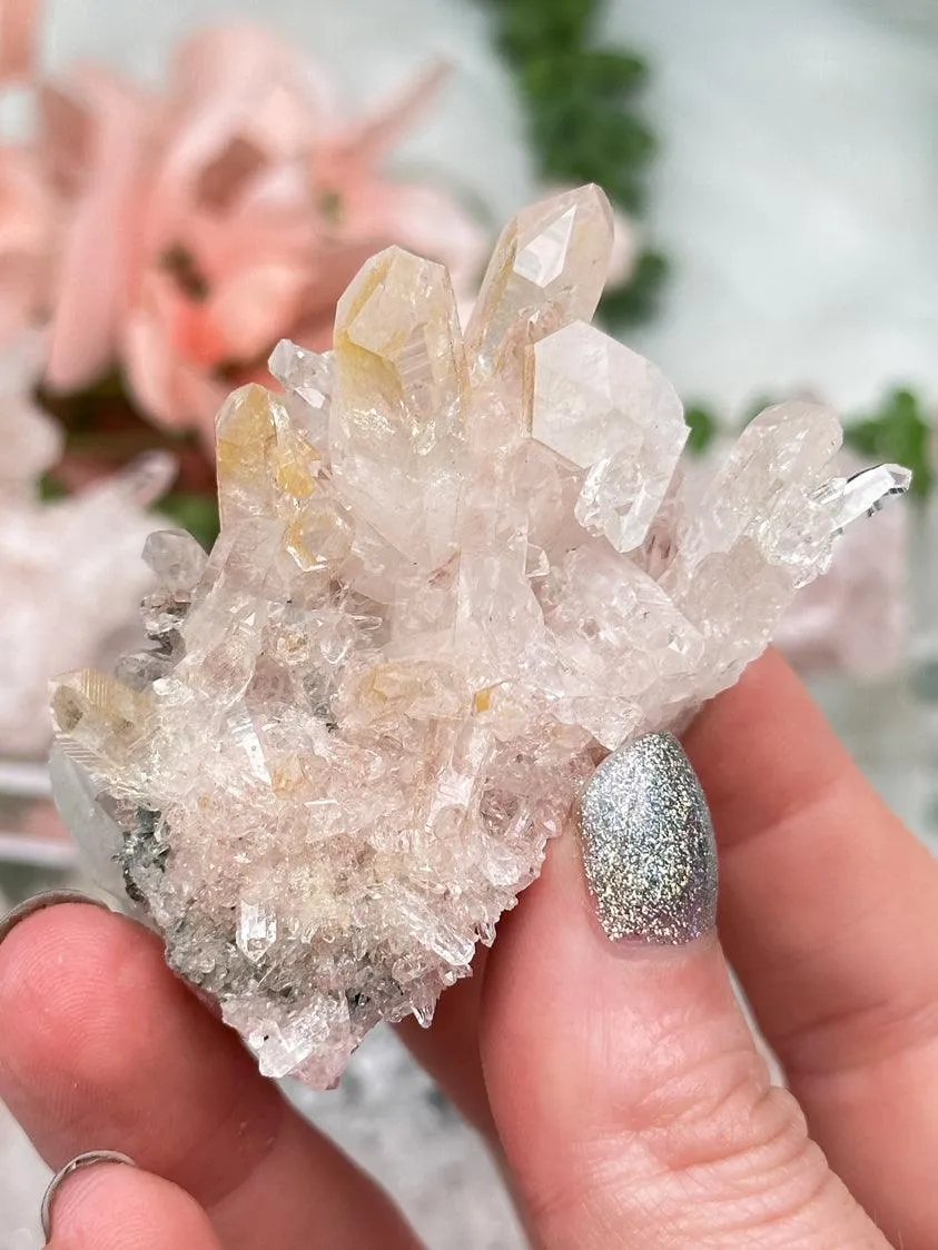 Golden Pink Colombian Quartz