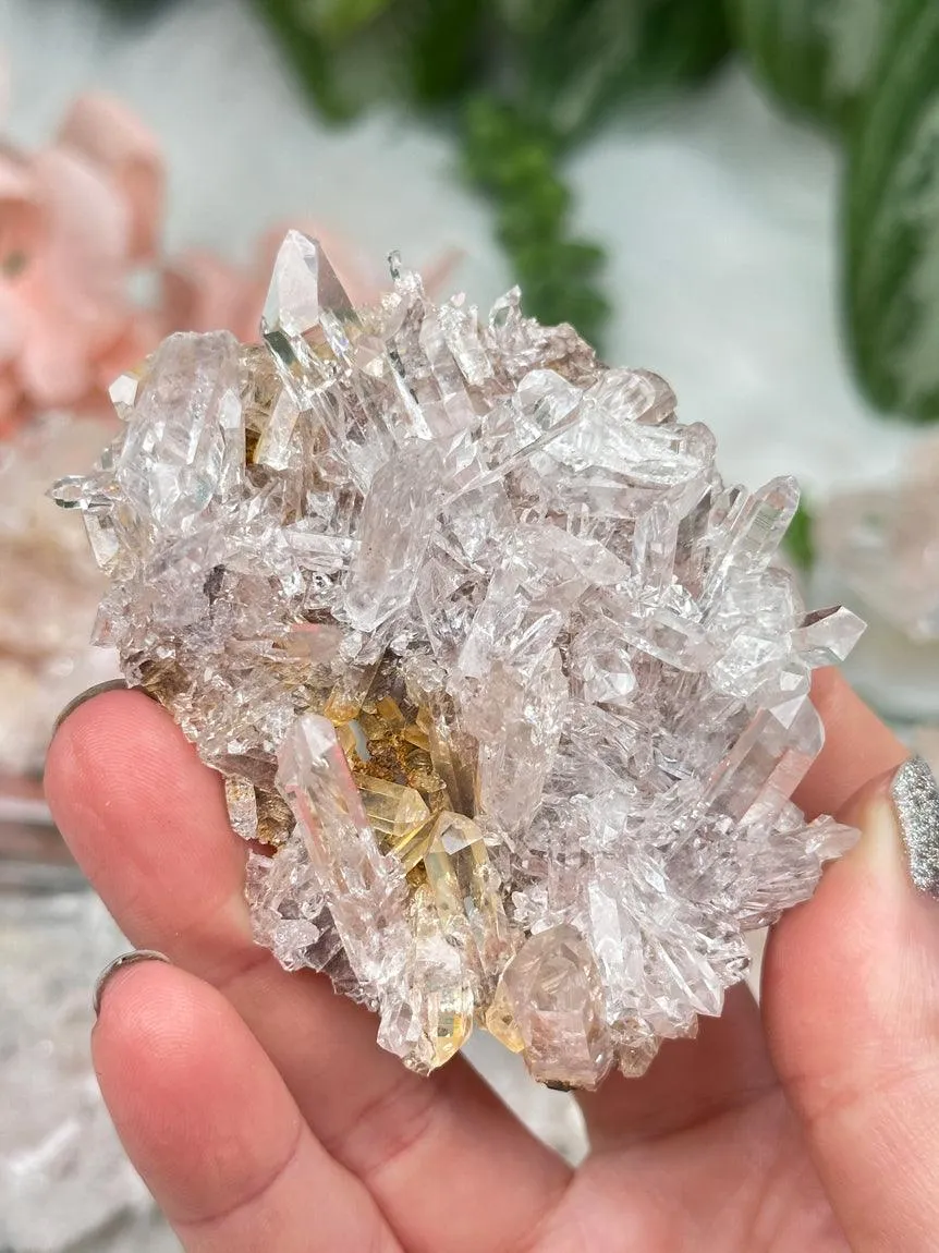 Golden Pink Colombian Quartz