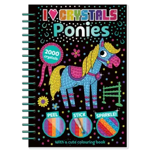 I Love Crystals Book: Ponies