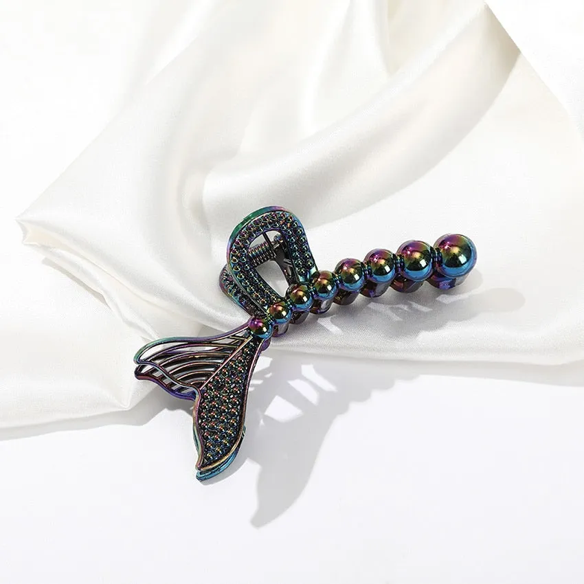 Iridescent Dreamy Acrylic Hair Claw