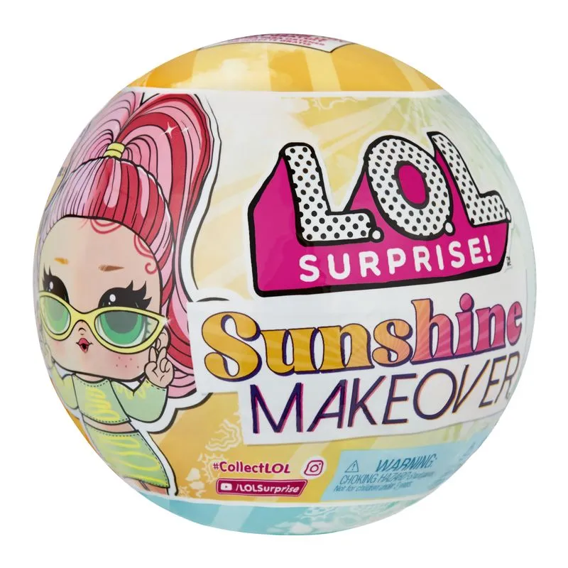 LOL SURPRISE SERIES 23 SUNSHINE MAKEOVER TOTS BLIND BALL