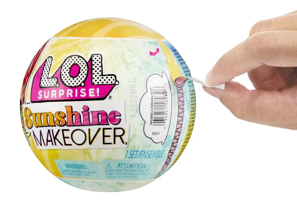 LOL SURPRISE SERIES 23 SUNSHINE MAKEOVER TOTS BLIND BALL