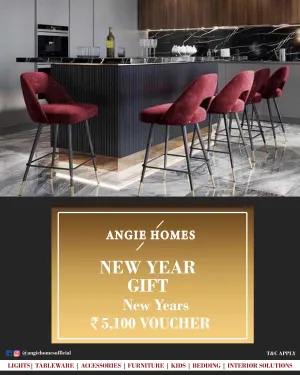 Online New Year Gift Card Voucher for Stylish Bar Chair Set | Furniture