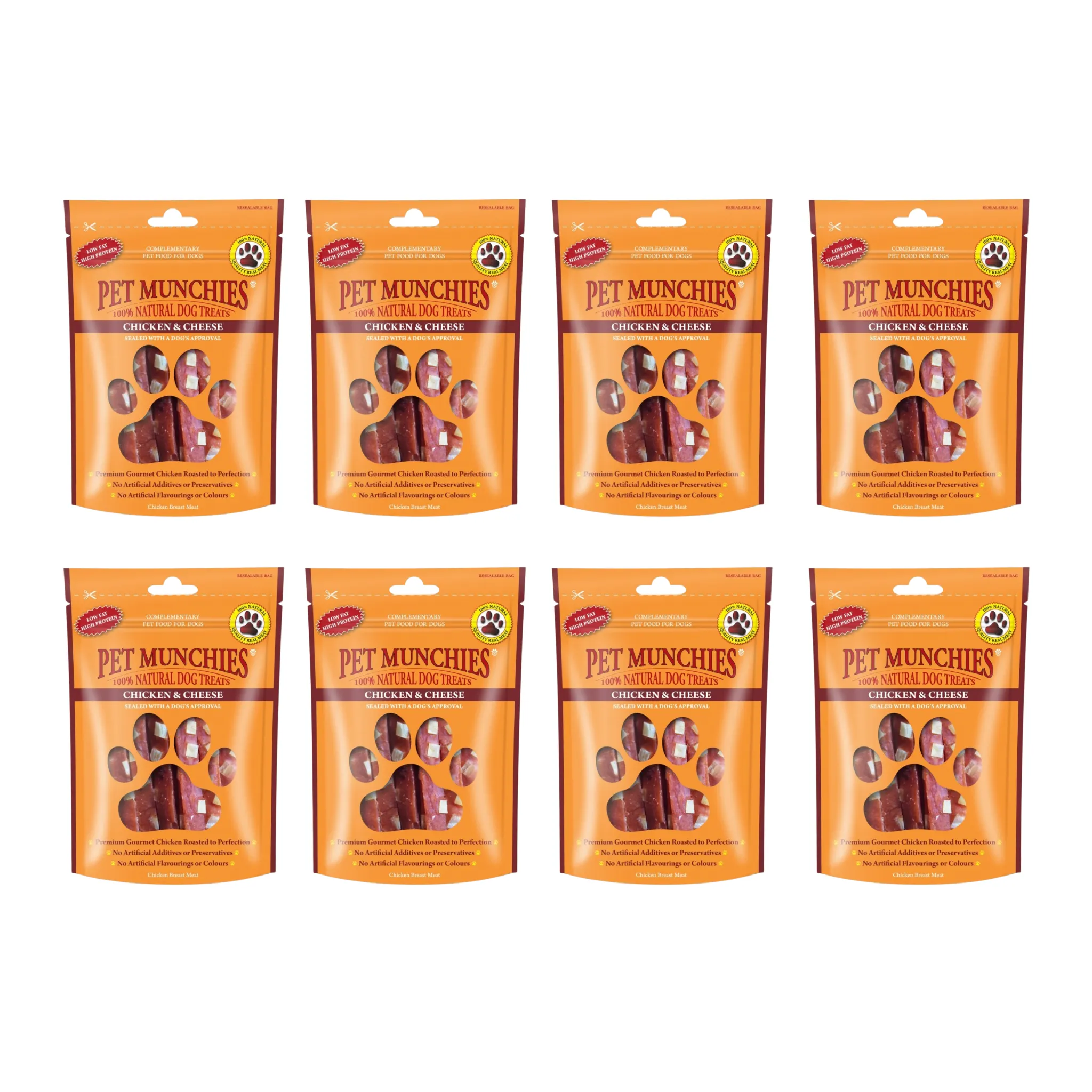 Pet Munchies Chicken and Cheese Dog Treats 100g