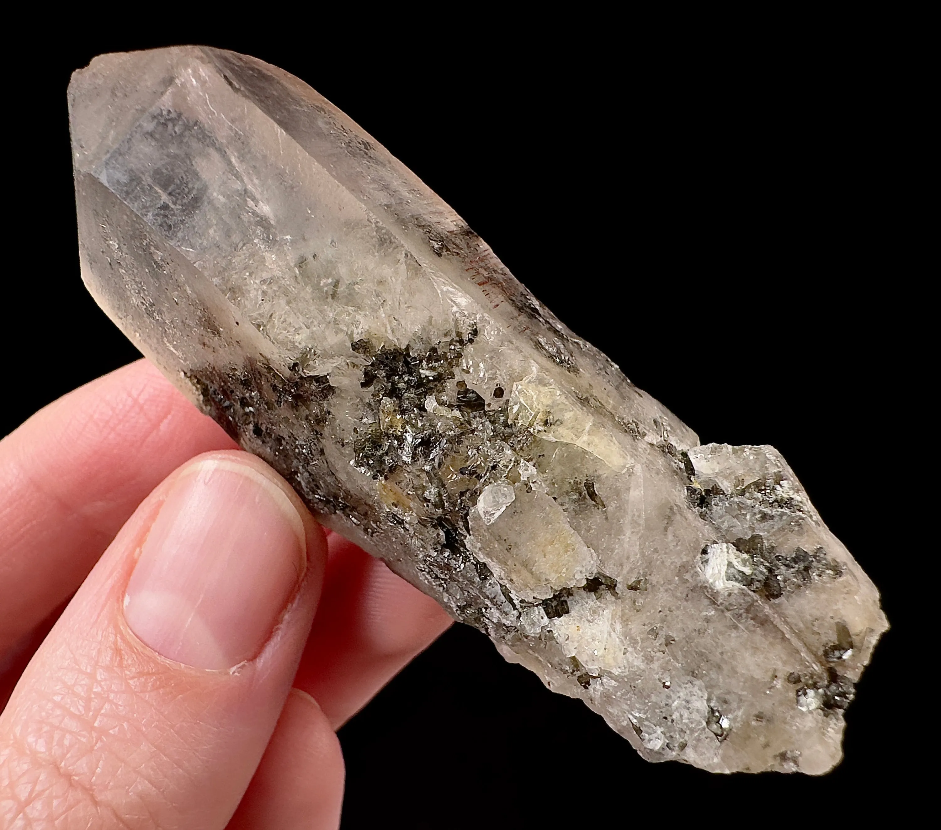 Raw WITCHES FINGER QUARTZ Crystal - Raw Rocks and Minerals, Home Decor, Unique Gift, 53242