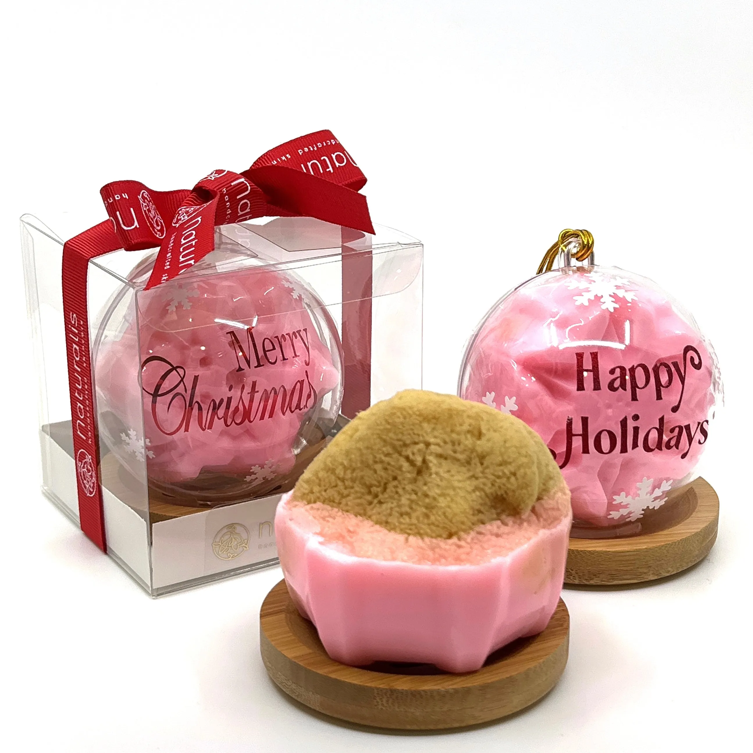 Rosehip Holiday Box <br>   Bamboo Soap Dish