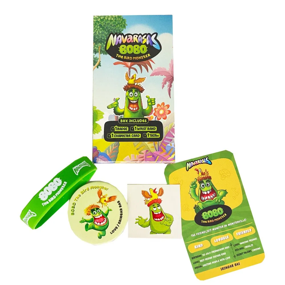 Story Play Toy Bobo Navarasas Series (6 Surprises with 1 Activity Sheet Inside)