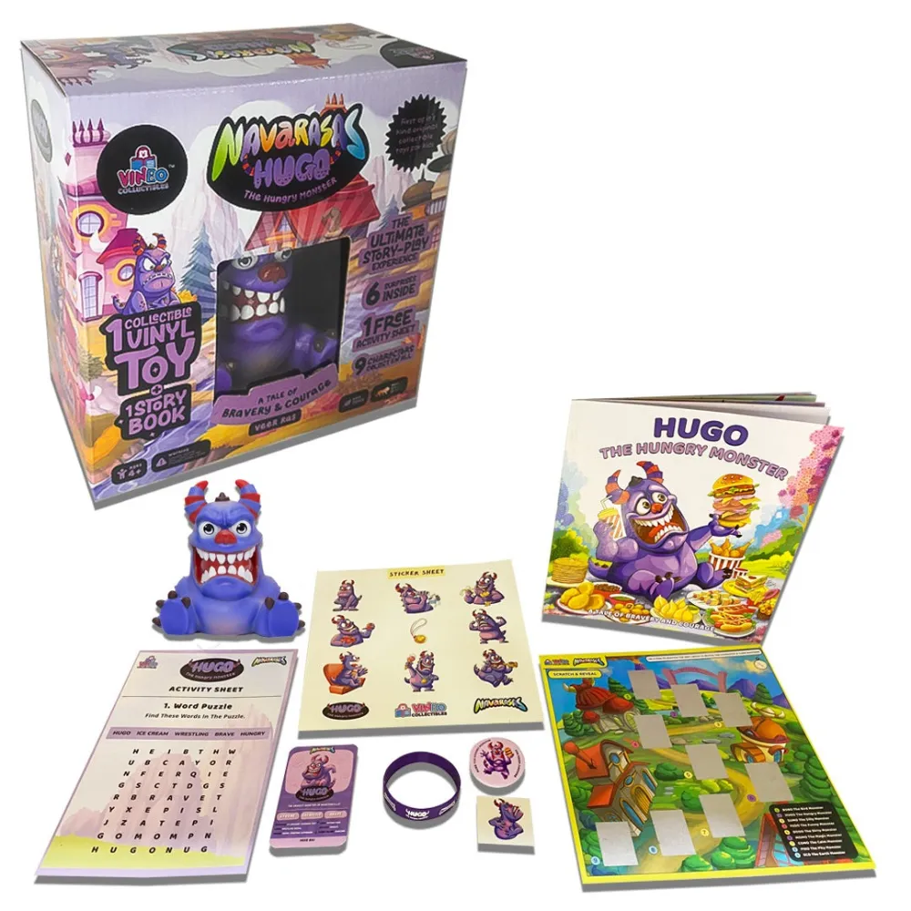 Story Play Toy Hugo Navarasas series (6 Surprises with 1 Activity Sheet Inside)