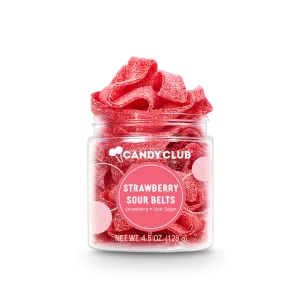 Strawberry Sour Belt Candies