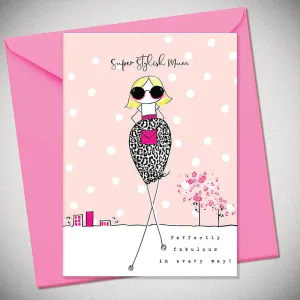 Super Stylish Mum Card