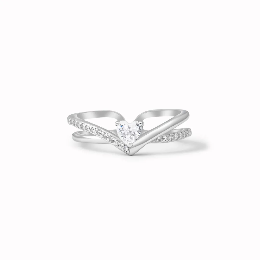 TO ME FROM ME - V HEART RING