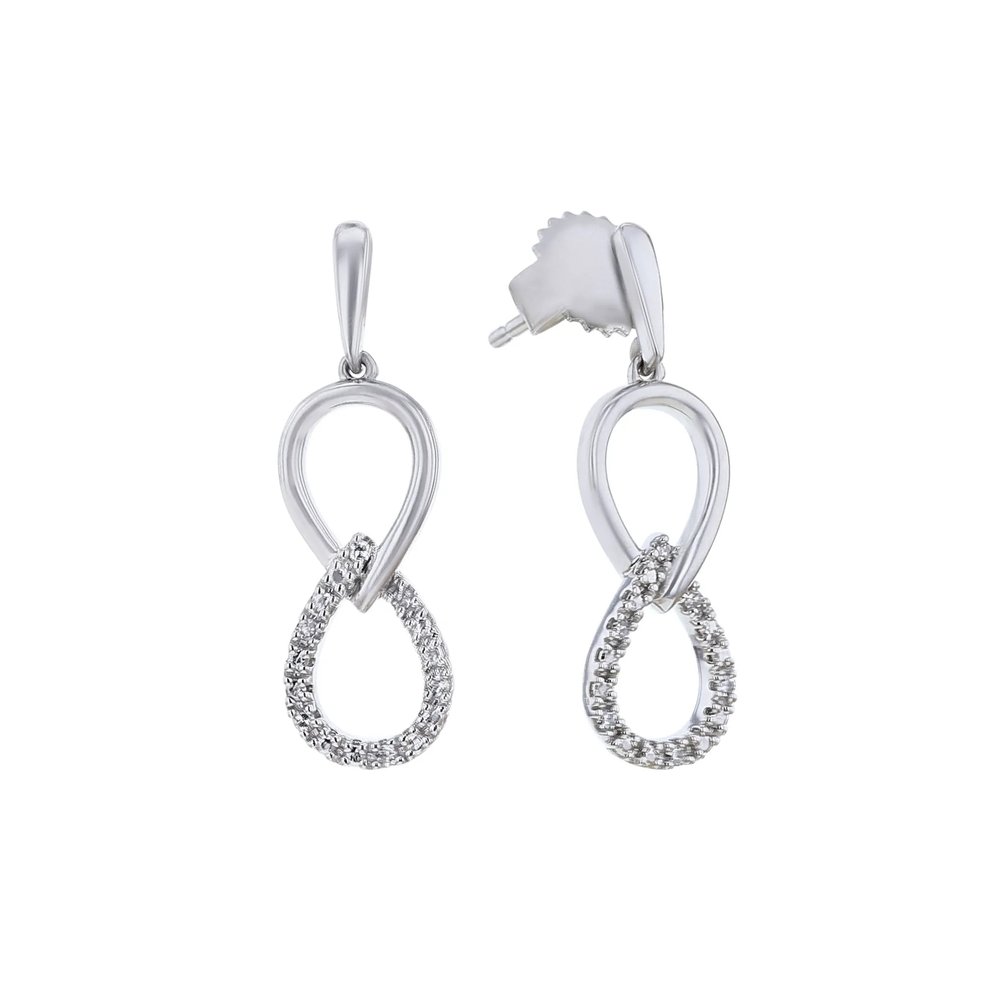 Together Forever Diamond Earrings