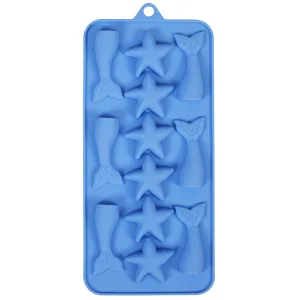 Wilton Mermaid Tails & Starfish Silicone Chocolate Mould